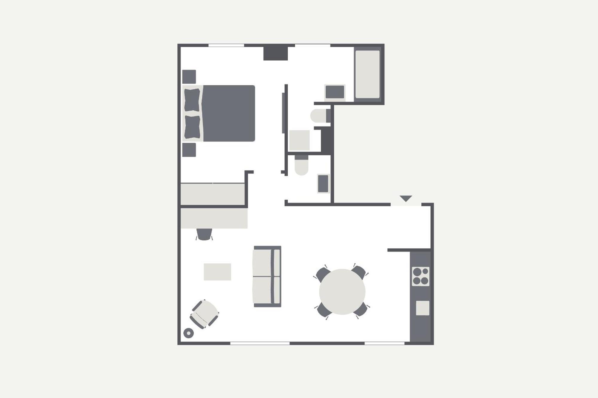 Ema House Serviced Apartments Superior Unterstrass Цюрих Номер фото
